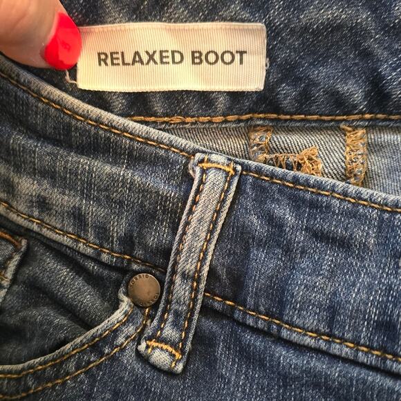 Torrid Medium Wash Easy Relaxed Boot Cut Stretch Casual Jeans Plus Size 24 - Picture 12 of 13